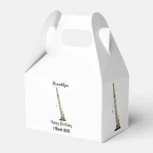 Caja Para Regalos Ilustracion de personalizado de excavadora Draglin