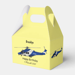 Caja Para Regalos Ilustracion de personalizado de helicópteros de la