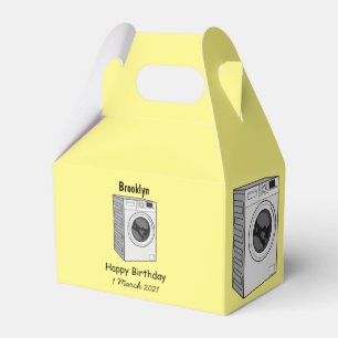 Caja Para Regalos Ilustracion de personalizado de lavadora