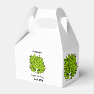 Caja Para Regalos Ilustracion de personalizado de lodo de hoja