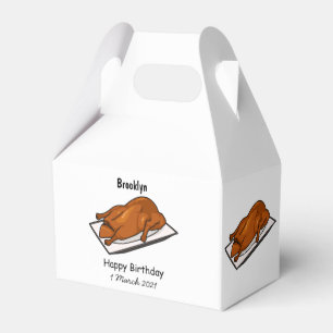 Caja Para Regalos Ilustracion de personalizado de pato de Peking