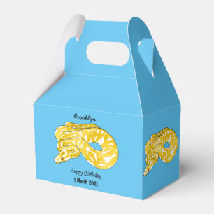 Caja Para Regalos Ilustracion de personalizado de pitón birmano