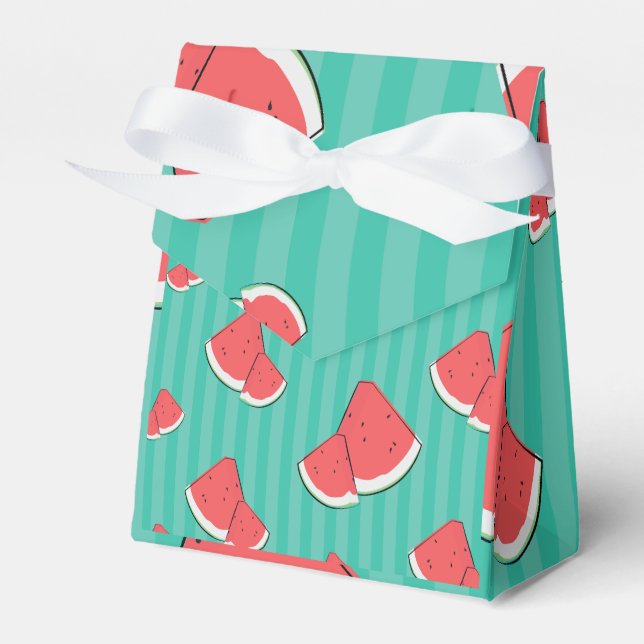 Caja Para Regalos Ilustración de Sandía (Front Side)