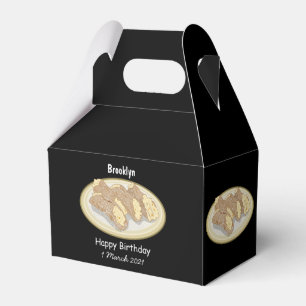 Caja Para Regalos Ilustracion personalizado Cannoli