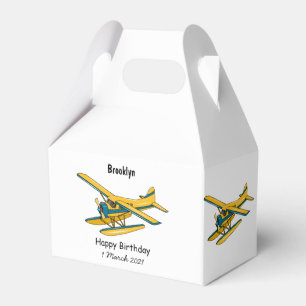 Caja Para Regalos Ilustracion personalizado de hidroavión