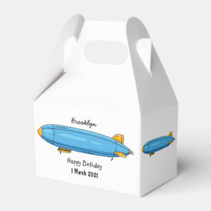 Caja Para Regalos Ilustracion personalizado de la aeronave