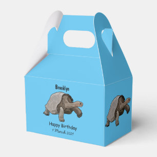 Caja Para Regalos Ilustracion personalizado de tortugas de Galápagos