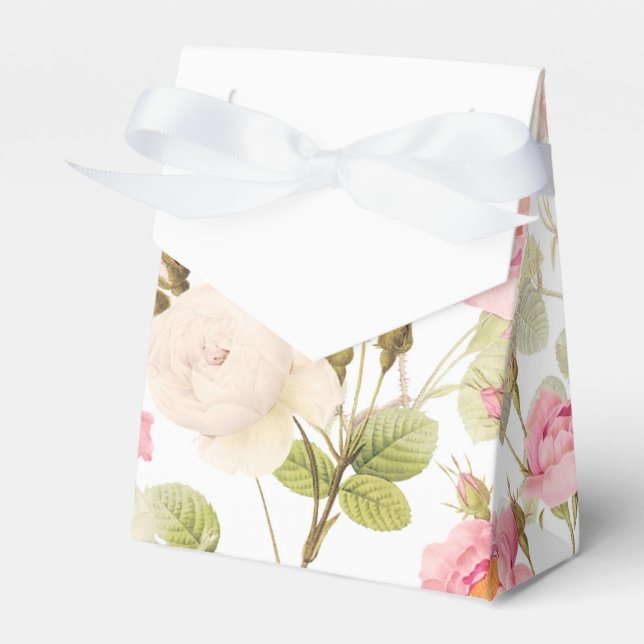 Caja Para Regalos Ilustracion pradera de Rosas de la época rosada de (Front Side)