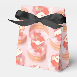 Caja Para Regalos Ilustracion Strawberry Tart