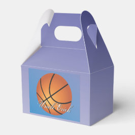 Caja Para Regalos Imagen de baloncesto 🏀 Monograma Especial