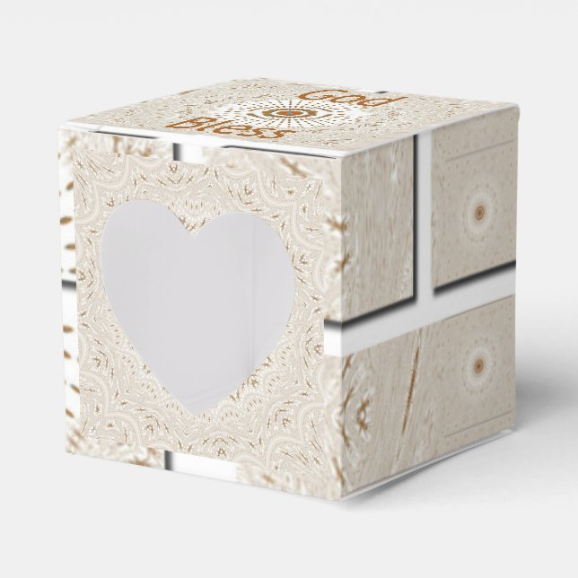 Caja Para Regalos Impresión de arte de diseño de estilo africano tra (Anverso)