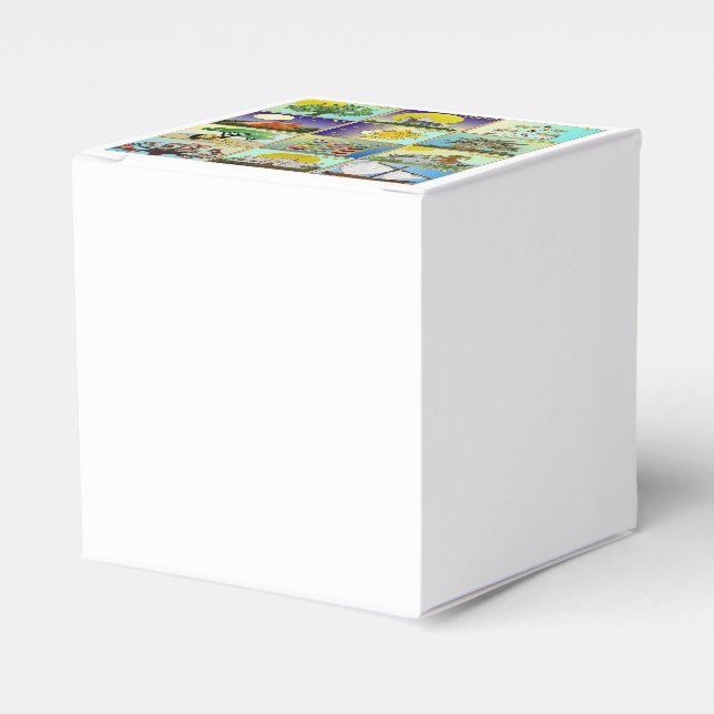 Caja Para Regalos Impresión De Arte De Las 12 Tribus De Israel De Ju (Costado Anverso)