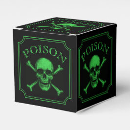 Caja Para Regalos Impresión de diseño de Halloween con cráneo de env