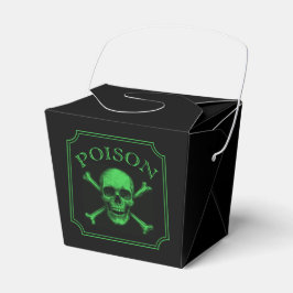 Caja Para Regalos Impresión de diseño de Halloween con cráneo de env