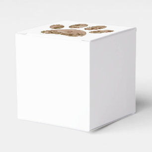Caja Para Regalos Impresión de las garras de perro del desierto Camo