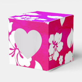 Caja Para Regalos Impresión hawaiana