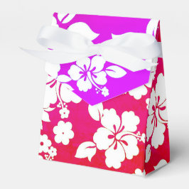 Caja Para Regalos Impresión hawaiana