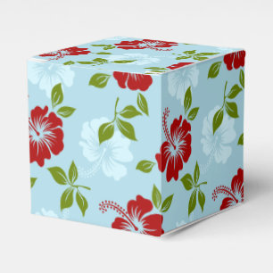 Caja Para Regalos Impresión hawaiana