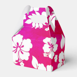 Caja Para Regalos Impresión hawaiana