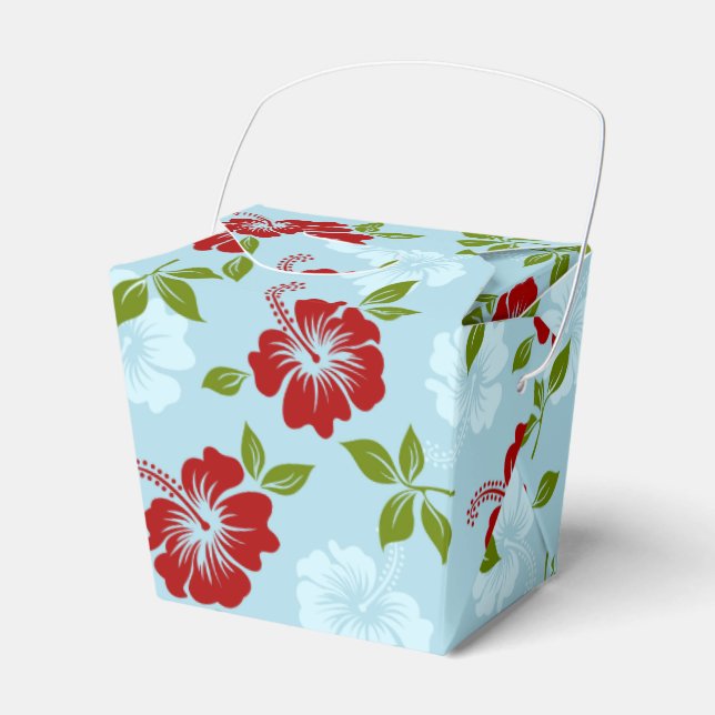 Caja Para Regalos Impresión hawaiana (Front Side)