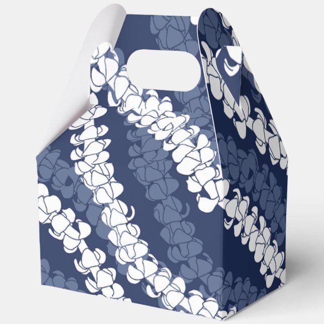 Caja Para Regalos Impresión hawaiana tropical (Anverso)