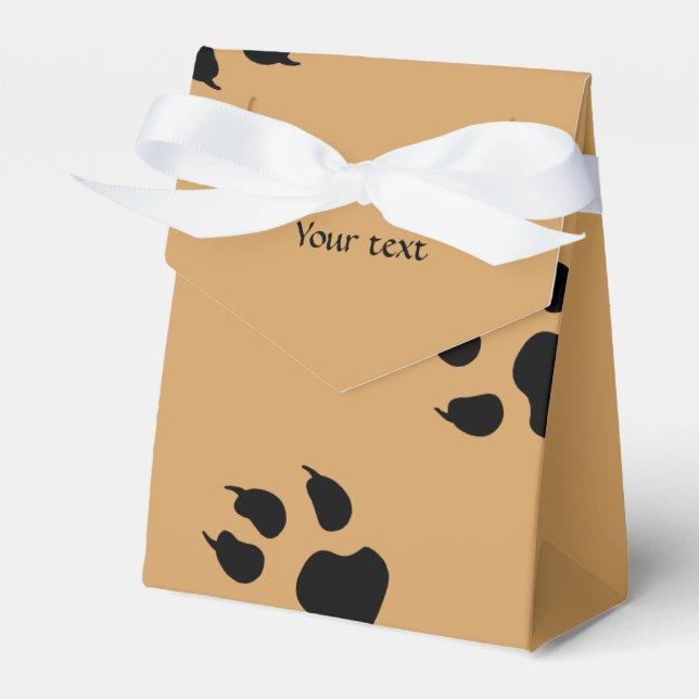 Caja Para Regalos Impresiones de perros grandes (Front Side)