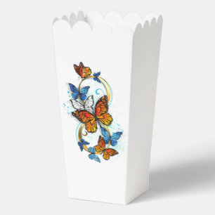 Caja Para Regalos Infinidad de Mariposas Monarca