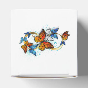 Caja Para Regalos Infinidad de Mariposas Monarca