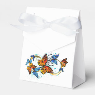 Caja Para Regalos Infinidad de Mariposas Monarca