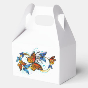 Caja Para Regalos Infinidad de Mariposas Monarca