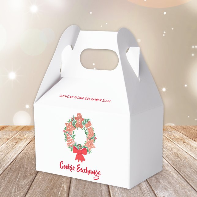 Caja Para Regalos Intercambio Fiesta de Navidades de vacaciones en C (Subido por el creador)