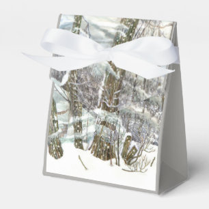 Caja Para Regalos Invierno