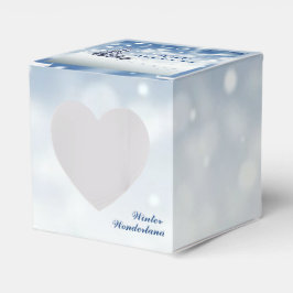 Caja Para Regalos Invierno de moda Wonderland Heart