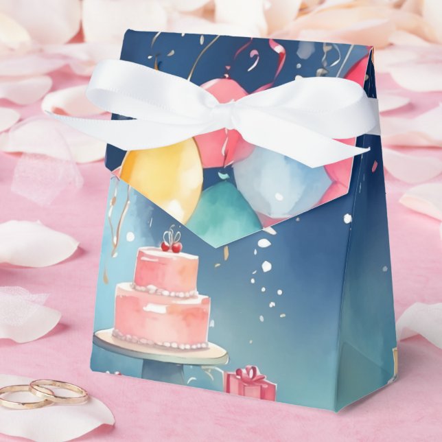Caja Para Regalos Invitación a la fiesta de cumpleaños (Boda)
