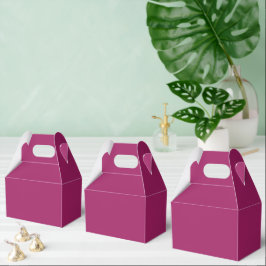 Caja Para Regalos Invitación de Boda con Bloque de Color Audaz – Mag
