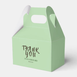 Caja Para Regalos Invitación de Boda Tropical Romántica