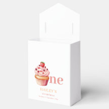 Invitación de cumpleaños con cupcakes, cumpleaños 