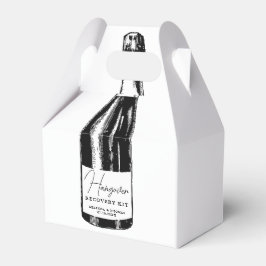 Caja Para Regalos Invitado de Hangover Recovery Kit