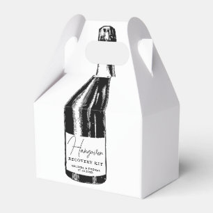 Caja Para Regalos Invitado de Hangover Recovery Kit