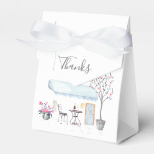 Caja Para Regalos Invitado de la fiesta de bodas de París