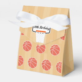 Caja Para Regalos Invitado de la fiesta de cumpleaños del baloncesto