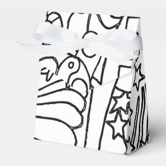 Caja Para Regalos Invitado del Fiesta de color de Color Me