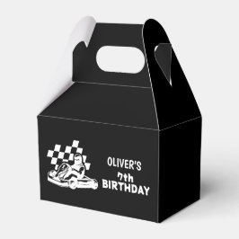 Caja Para Regalos Ir a karting, ir al auto de carreras de cumpleaños