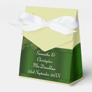 Caja Para Regalos Irsh Green, boda de shamrock