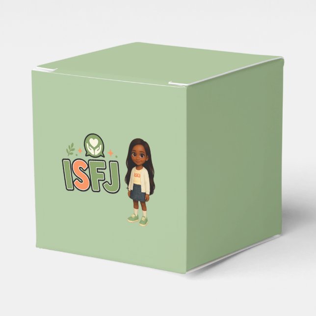 Caja Para Regalos ISFJ — A Guardiã da Harmonia (Costado Anverso)