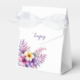 Caja Para Regalos Isla de acuarela Romance-Boda