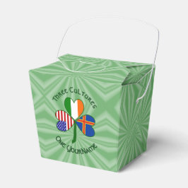 Caja Para Regalos Islas Åland Irlanda Estados Unidos Shamrock person
