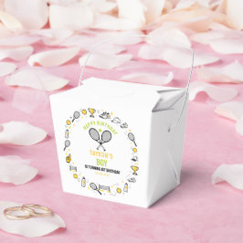 Caja Para Regalos It’s Game Time Tennis 1st Birthday – Fun Kids