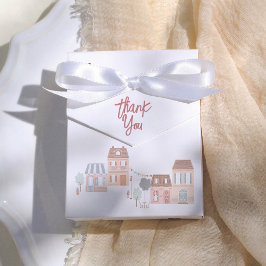 Caja Para Regalos It Takes A Village Baby Shower Thank You