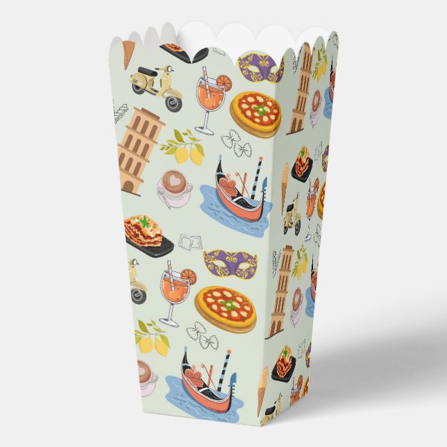 Caja Para Regalos Italia Vacaciones perfectas (Reverso )